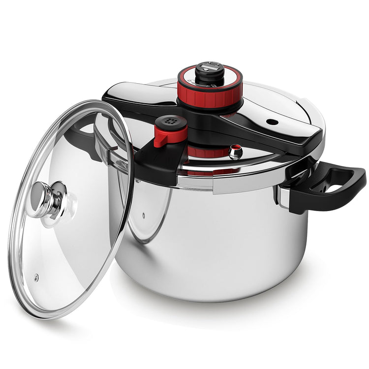 304 Stainless Steel Pressure Cooker 8.45QT