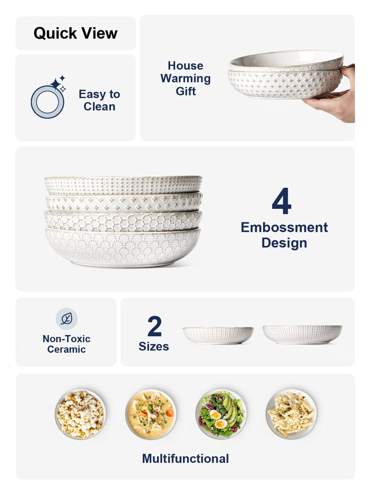 Pasta Bowl 36 oz (4 Count)