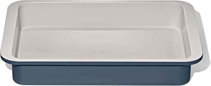 OXO Good Grips Non-Stick Pro Ceramic Coated Metal Bakeware 9” x 13” Cake Pan – Storm Blue
