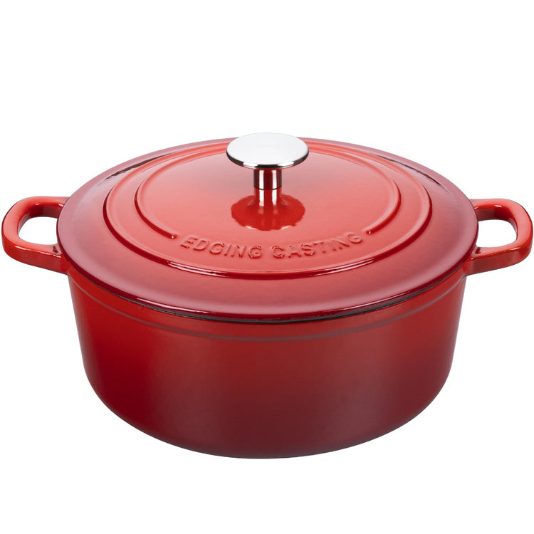 Enameled Cast Iron Dutch Oven Pot with Lid