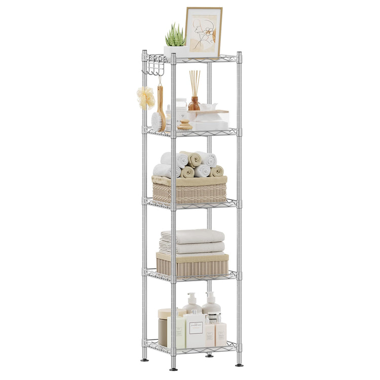 5 Tier Bathroom Shelf