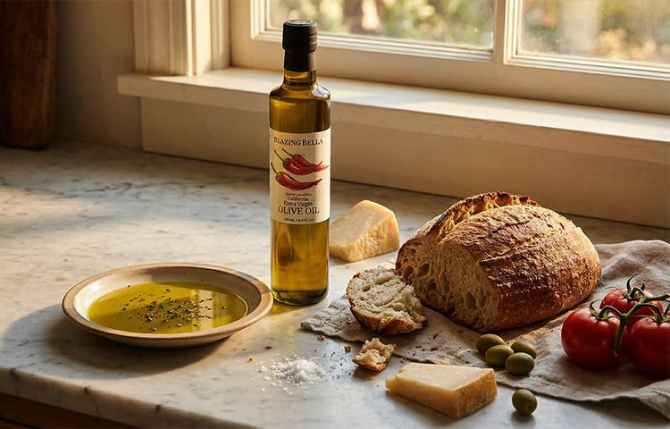 Smoky Jalapeño Infused Extra Virgin Olive Oil (8.45 Fl Oz)