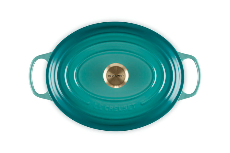 Enameled Cast Iron Oval Dutch Oven
