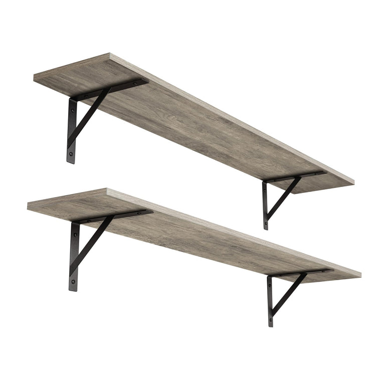 Long Wall Shelves (2 Count)
