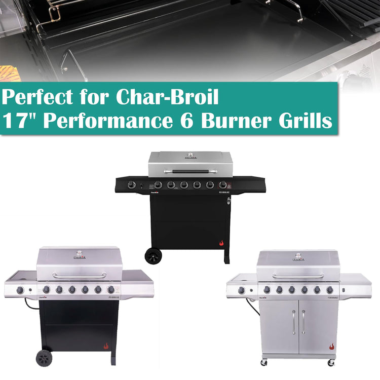 Full Size Griddle Inserts for CharBroil Performance 6 Burner Series