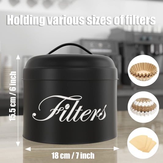 Coffee Filter Holder with Lid