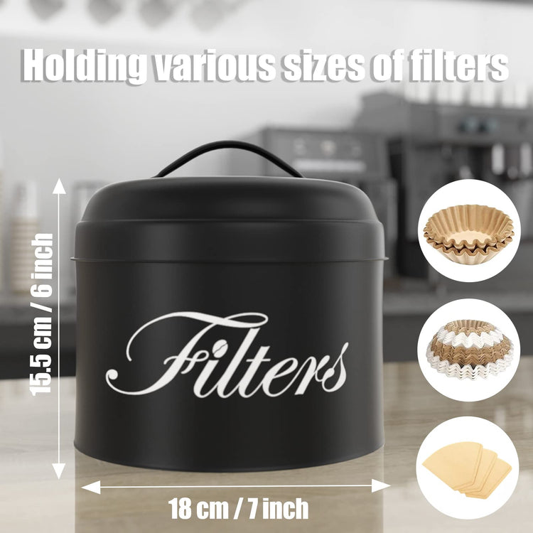 Coffee Filter Holder with Lid