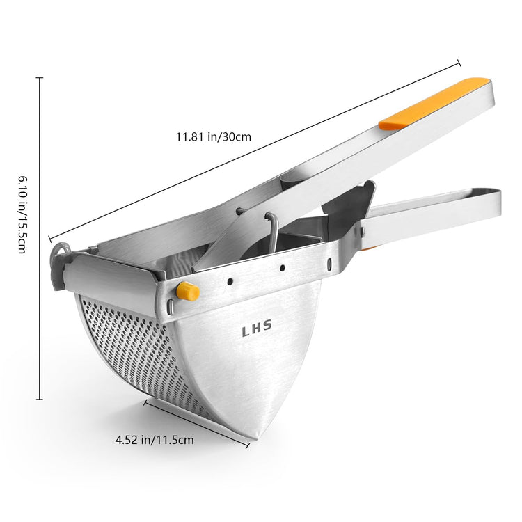 Stainless Steel Potato Ricer and Masher