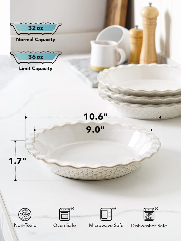 Pie Pans for Baking 9 Inch