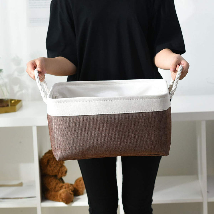 Large Storage Baskets for Shelves (3 Count)