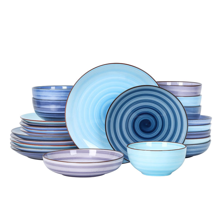 Ceramic Plates and Bowls Set