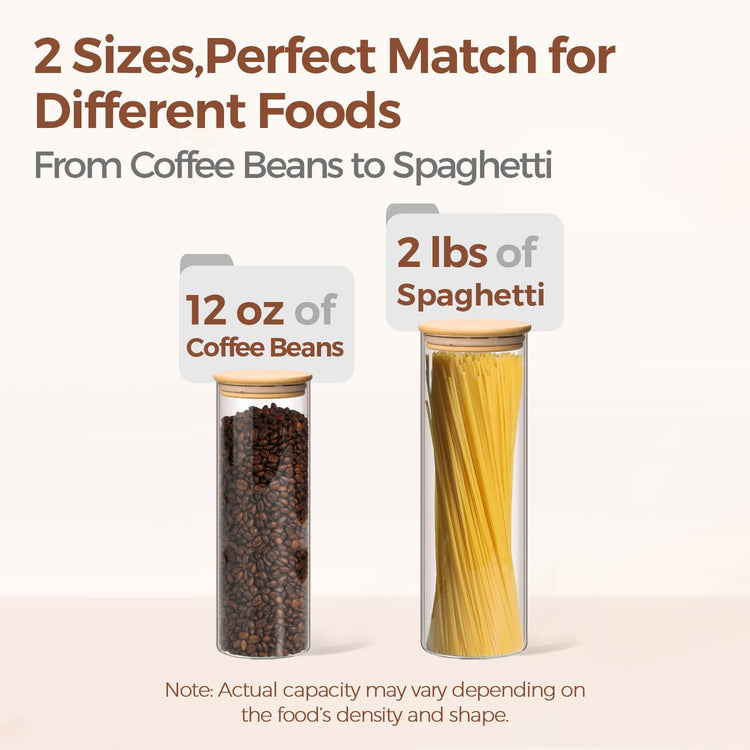 Pasta Containers Storage 2 Qt (6 Count)