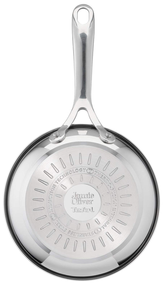 x Jamie Oliver Nonstick Coated Stainless Steel Pans 8" (3 Count)
