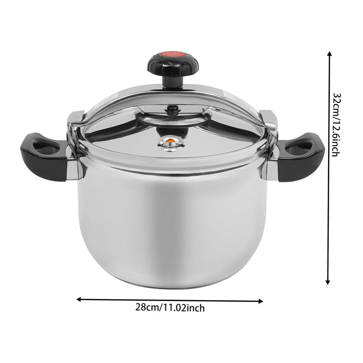 11.6 Quart Pressure Cooker Stainless Steel Pressure Canner