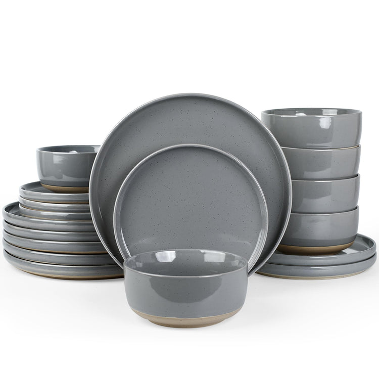 Milkyway 18 Piece Stoneware Dinnerware Set