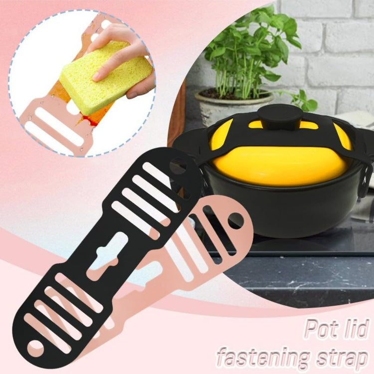 Silicone Lid Lock Strap for Crockpot Slow Cooker (2 Count)