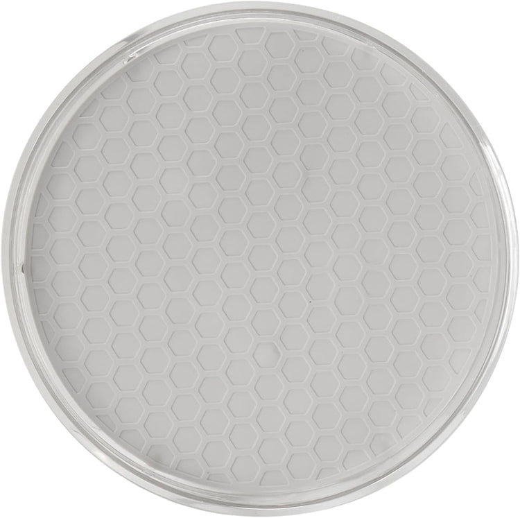 Spectrum Lazy Susan Organizer, Hexa Medium (1-Pack) - Lazy Susan Turntable for Cabinet, Refrigerator, Pantry, Table, & Shelf - Rotating & Spinning Pantry Organization - Spice Rack Storage for Fridge
