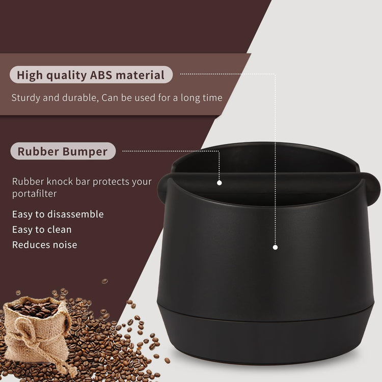 Knock Box 6 Inch Espresso Knock Box Shock