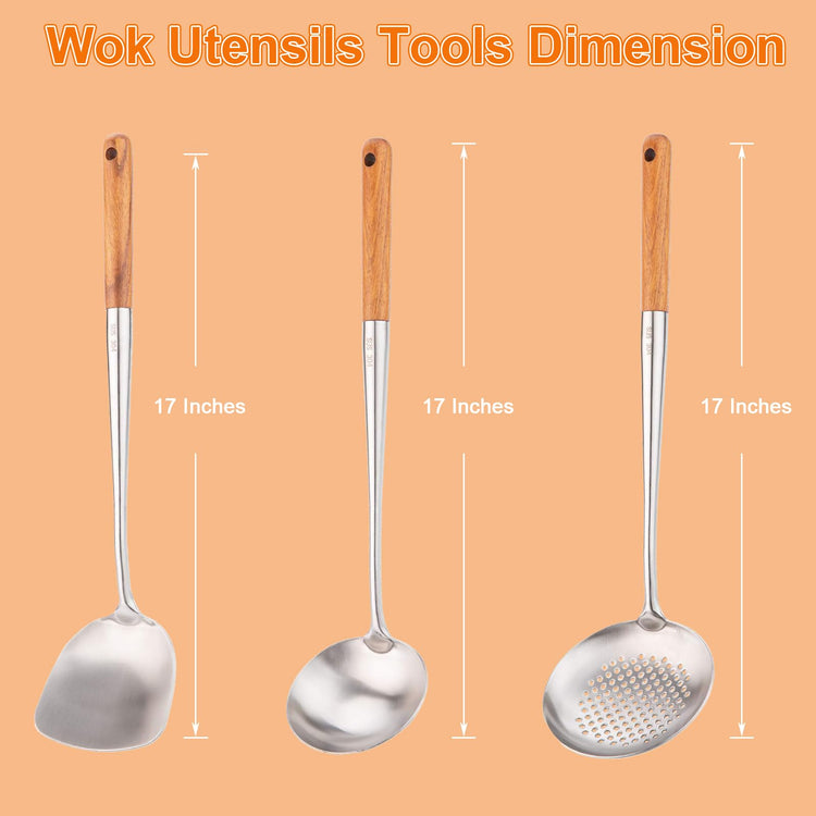 Wok Spatula and Ladle