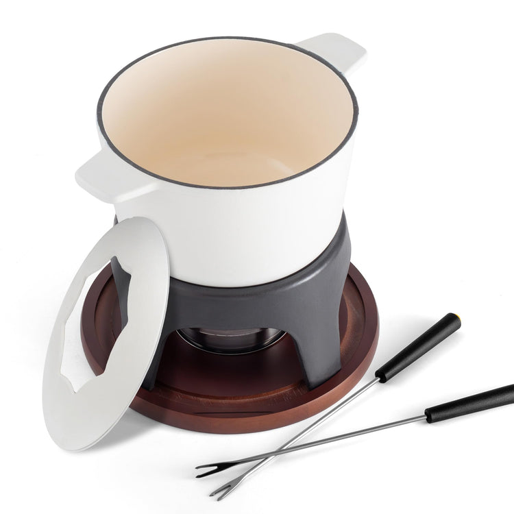 Sierra Cast Iron Fondue Set