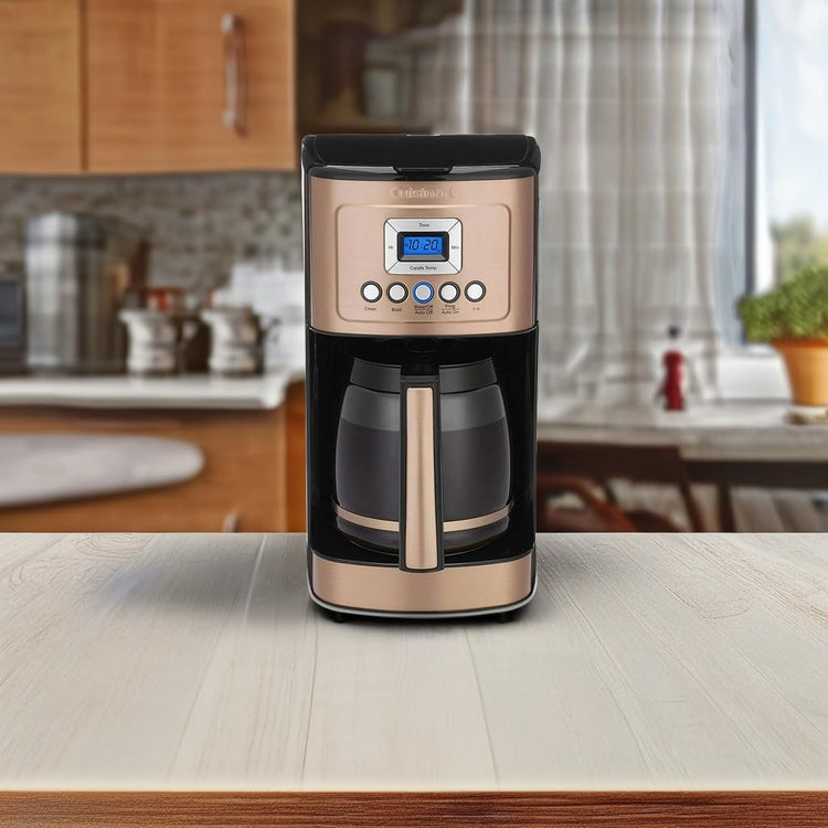 DCC 3200CP PerfecTemp Programmable Coffeemaker with Glass Carafe