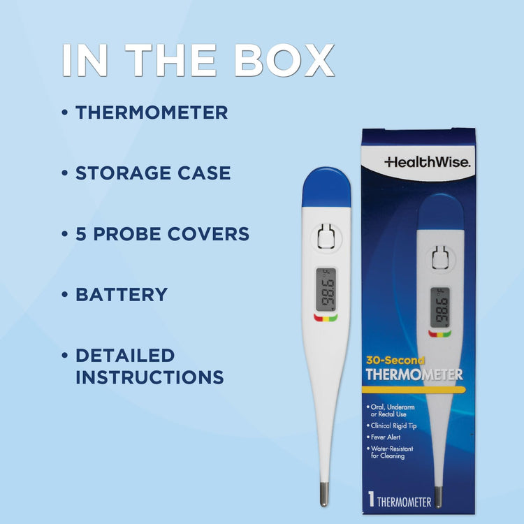 30 Second Rigid Tip Digital Thermometer