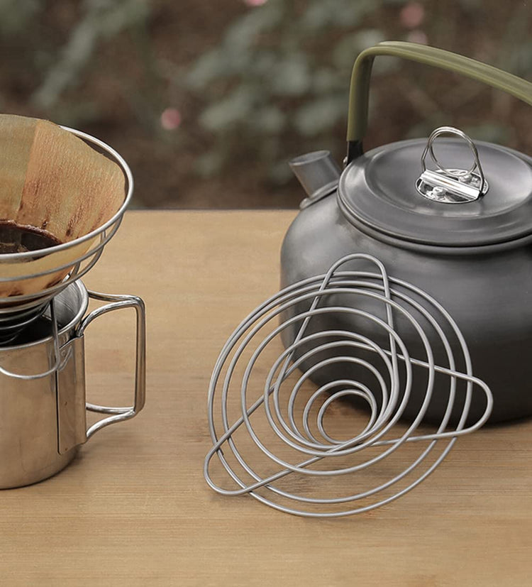 Collapsible Pour Over Coffee Dripper Stainless Steel