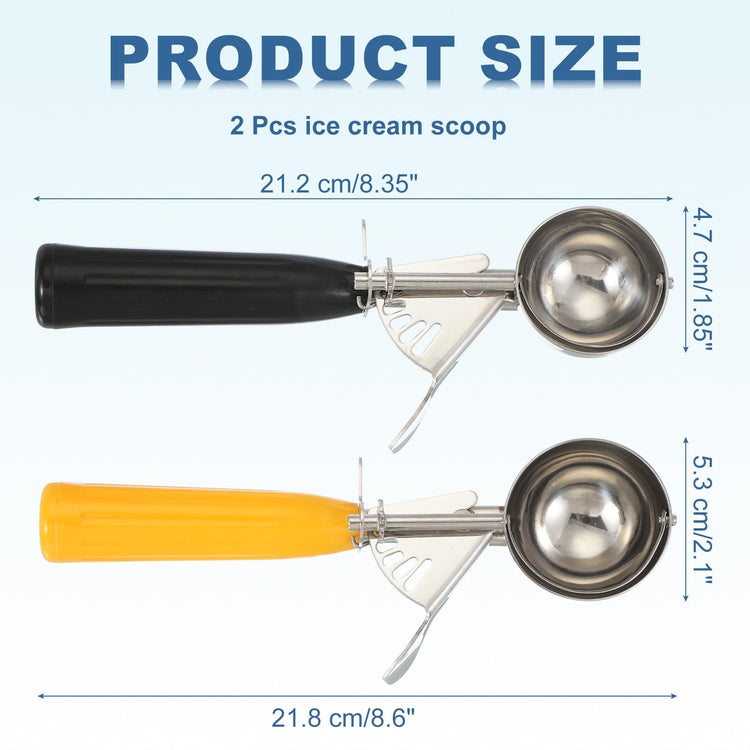 2 Pcs Cookie Scoops