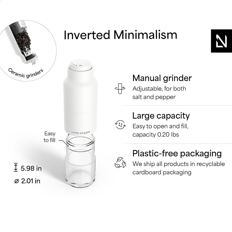 Salt and Pepper Grinder Set