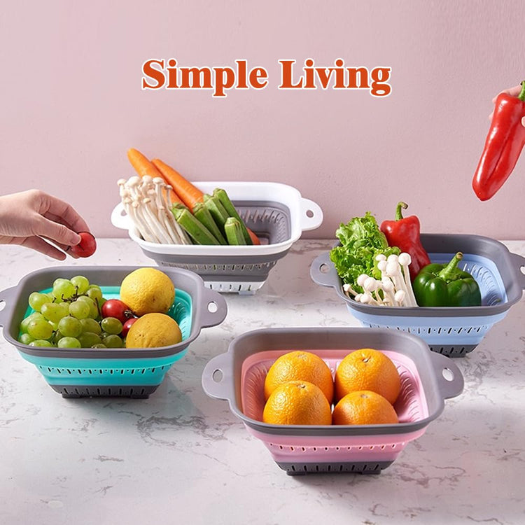 Collapsible Colander and Strainer (2 Count)