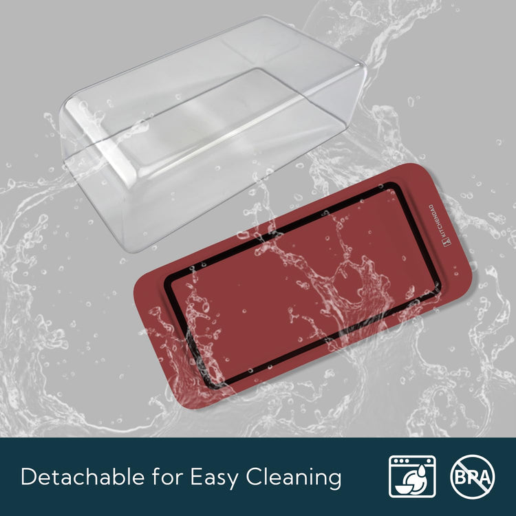 Airtight Butter Dish with Lid for Countertop and Fridge