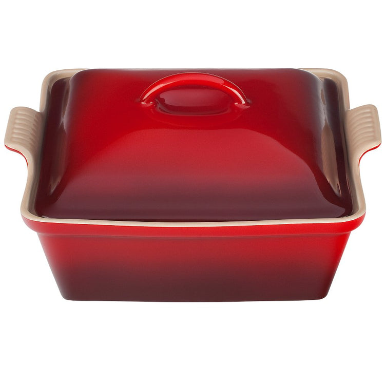 Stoneware Covered Square Casserole
