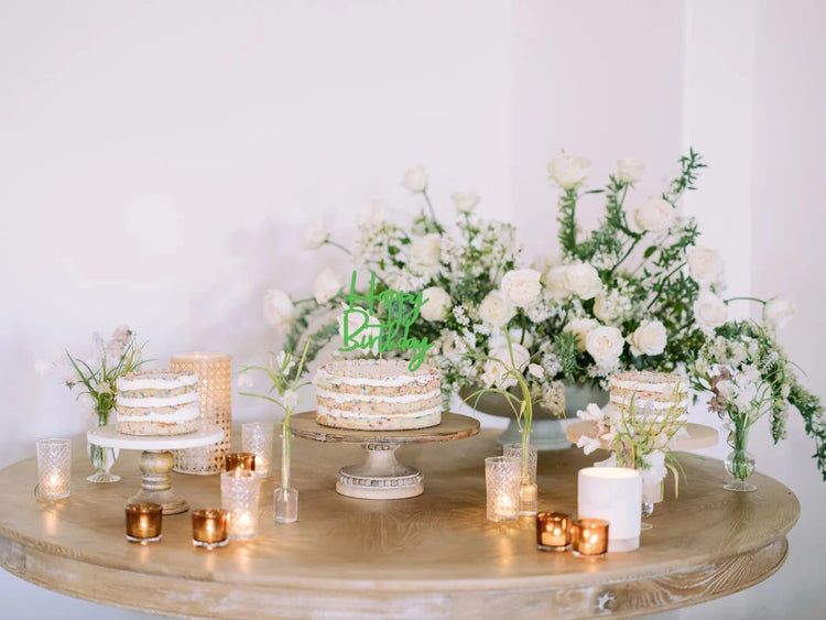 Happy Birthday Cake Topper