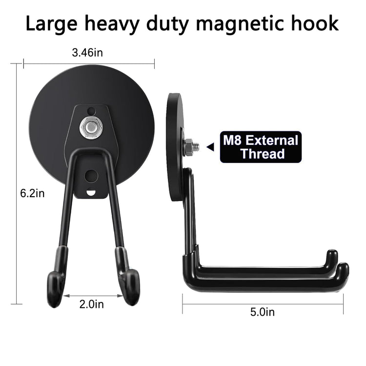 Magnetic Hook Heavy Duty (4 Count)