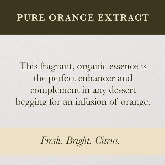Cook's Pure Orange Extract From Florida Oranges | For Ice Cream, Cakes, Breads, Cookies and Drinks, 4 oz - Nestoria