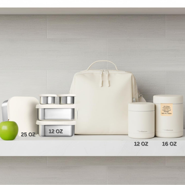 Flexibento Leak proof Stainless Steel Lunch Box Containers