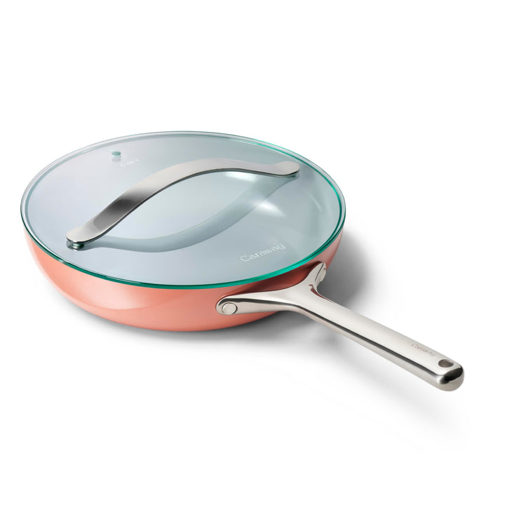 Non Stick Ceramic Frying Pan with Glass Lid