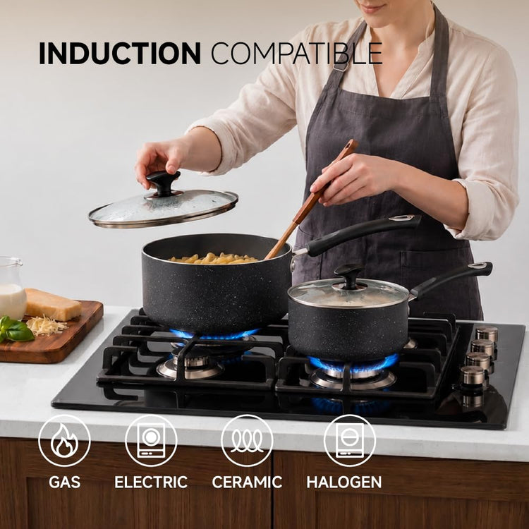 Nonstick Saucepan Set