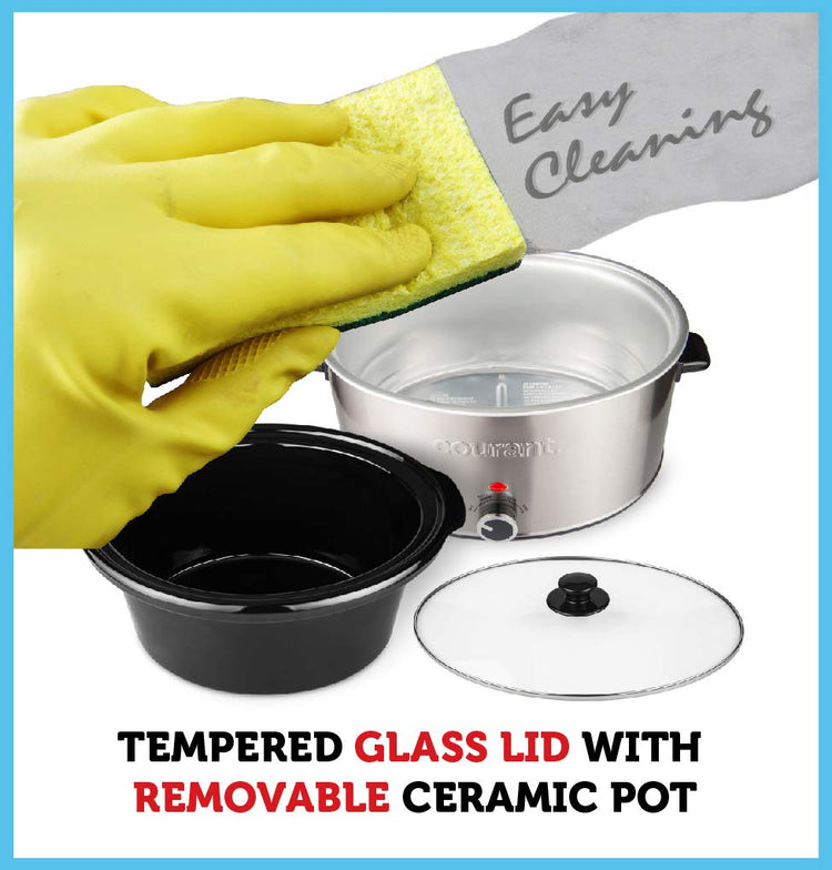 Oval Slow Cooker Crock