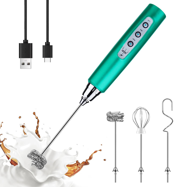 Handheld Milk Frother Wand for Coffee