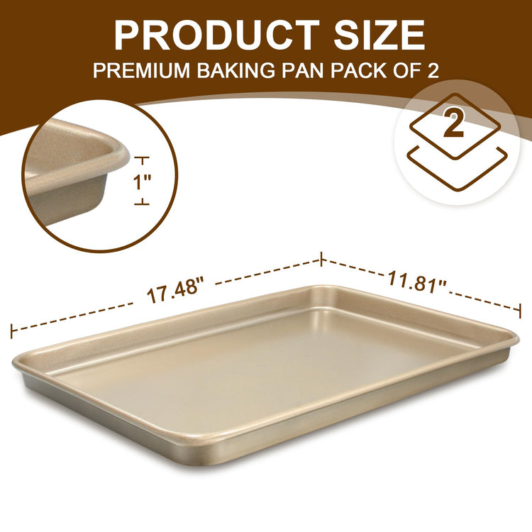 Baking Sheet Pan Set of 2