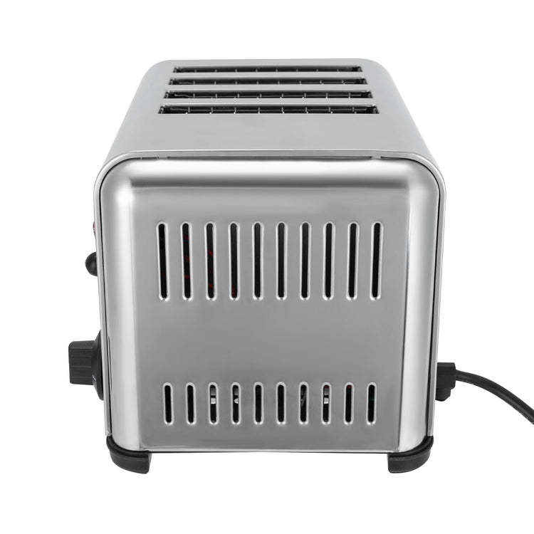 4 Slice Toaster with Wide Slots Commercial Toasters for Restaurant Pop