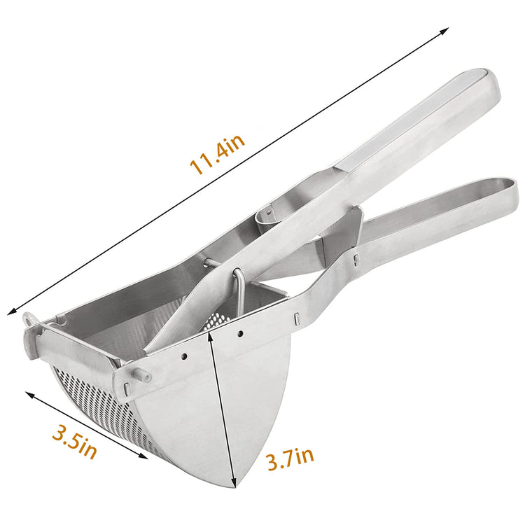 Potato Ricer Stainless Steel Potato Masher & Squeezer