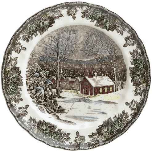 Johnson Brothers Friendly Village 20-Piece Dinnerware Set, Multicolor, 10.5