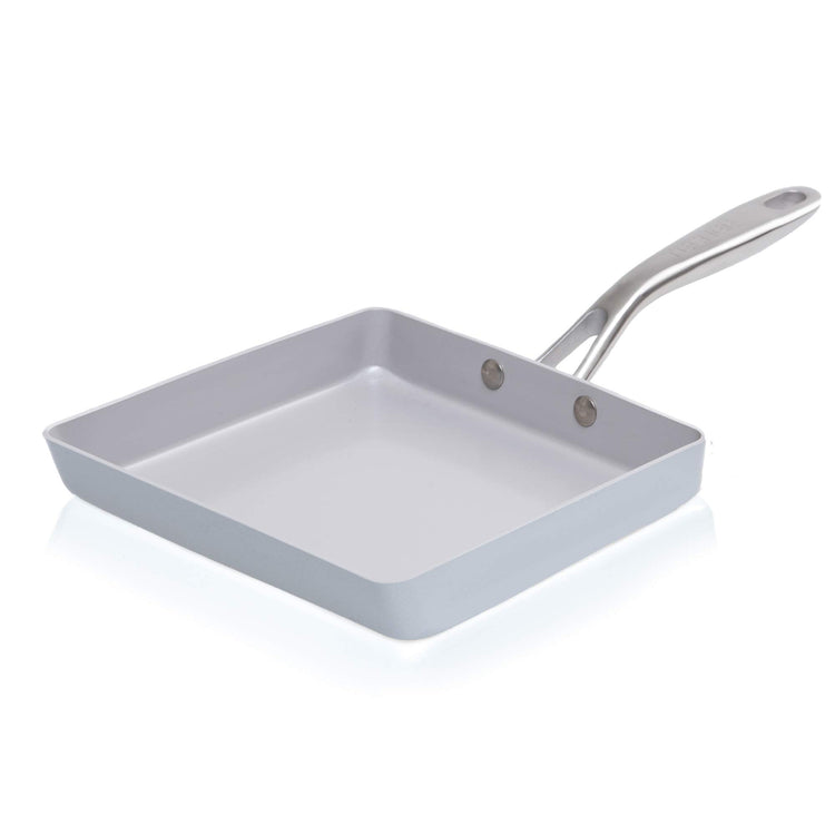 CeraTerra Ceramic Nonstick Tamagoyaki Japanese Omelette Pan