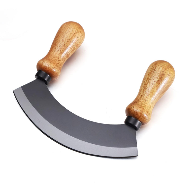 5.4 Inch Stainless Steel Mezzaluna Knife