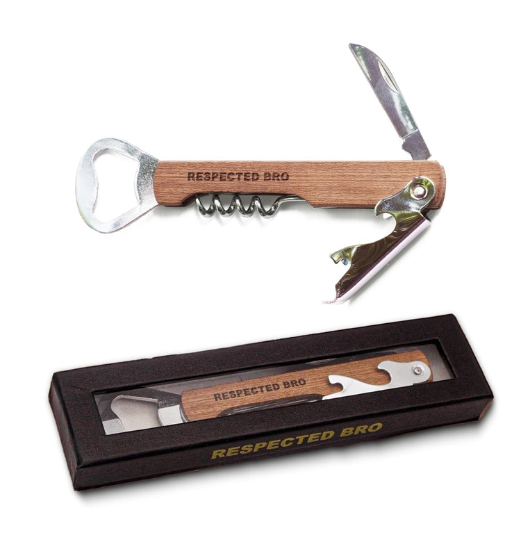 Multifunctional Corkscrews Wine Opener with Foil Cutter and Bottle Opener