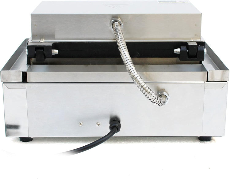 Sandwich Maker, 110V 1500W Sandwich Toaster for Bakeries Home 2Pc Commercial Sandwich Machine with Nonstick Plates LED Indicator Lights