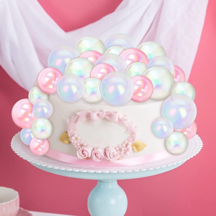 108 Pcs Balls Cake Topper