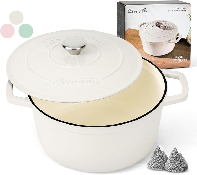 6 QT Dutch Oven Pot with Lid